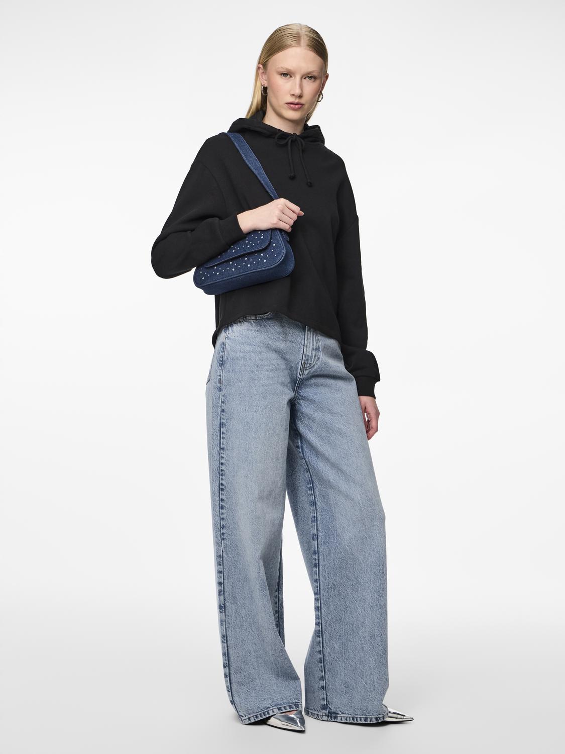 PCSELMA Highwaist Jeans - Light Blue Denim